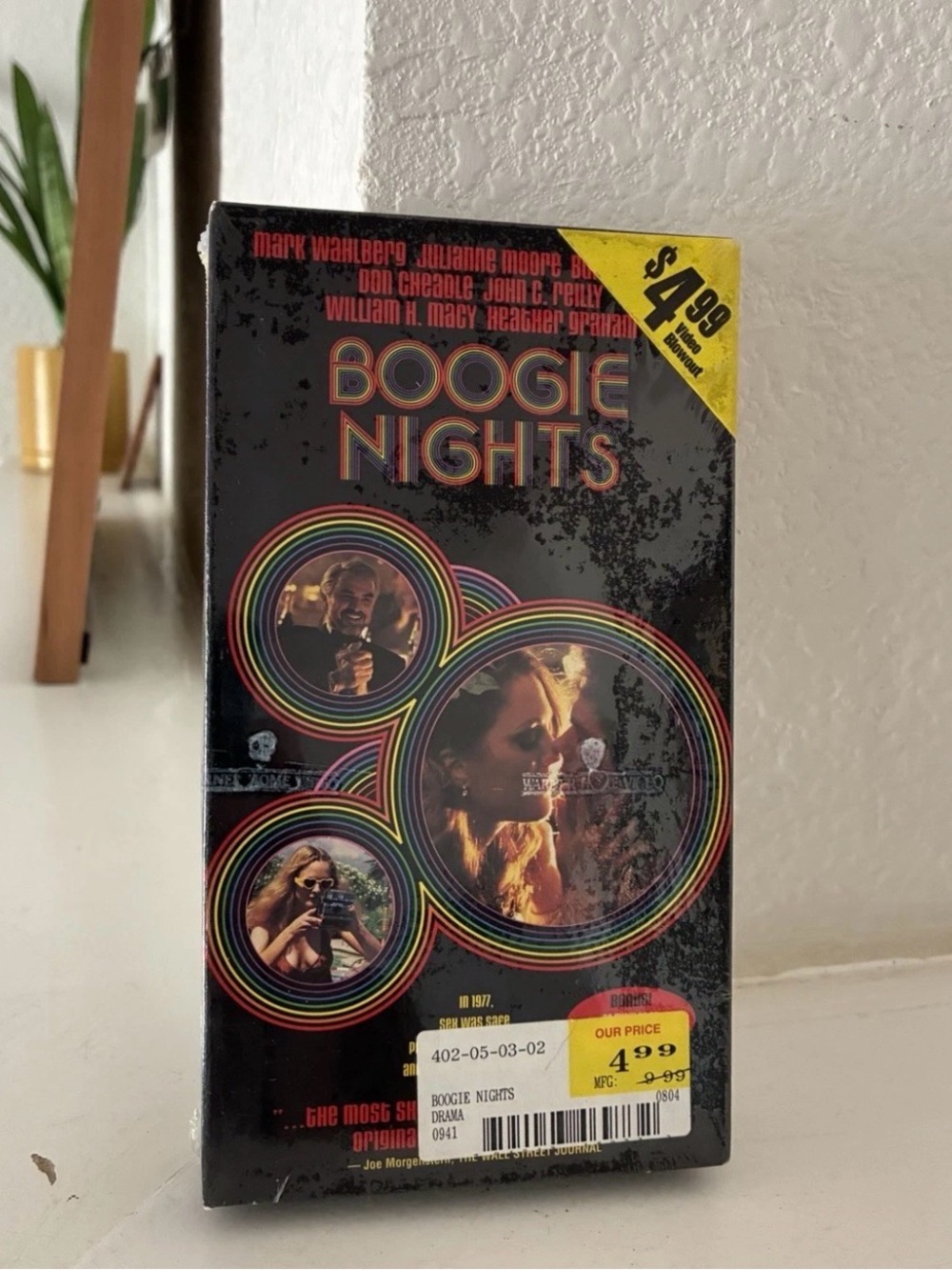 Boogie Nights VHS Movie NEW Sealed Deadstock